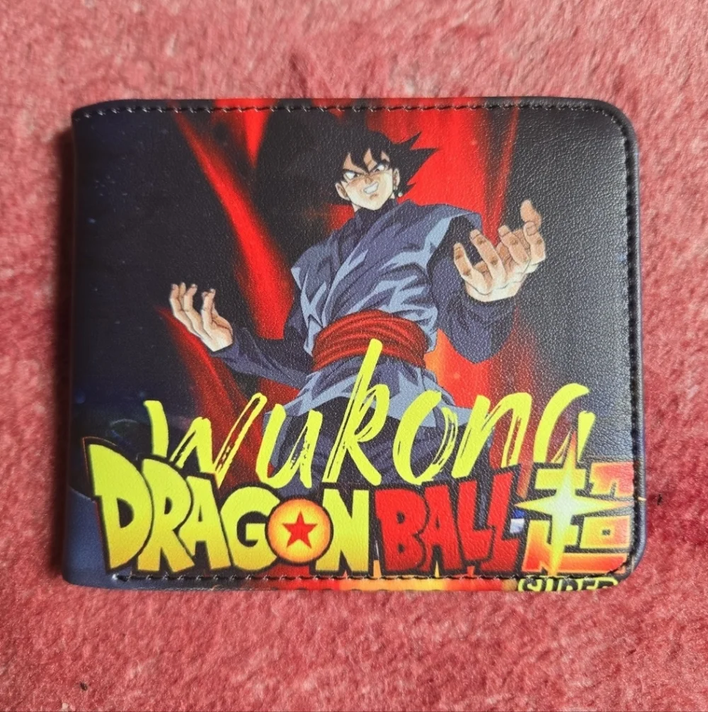 New dragon ball z anime manga leather wallet